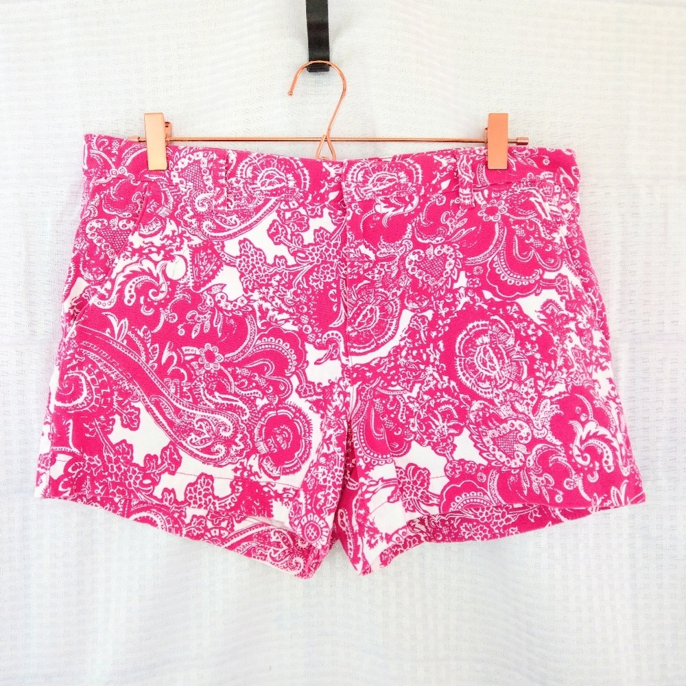 Joe Fresh Pink Paisley Shorts